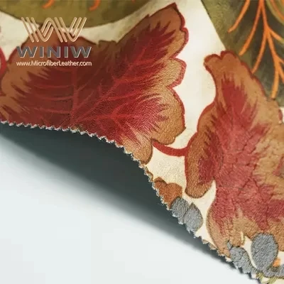 Eco Micro PU Vegan Leather Ultra Fabric For Furniture Upholstery