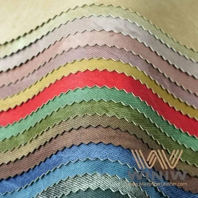 Anti bakterijų elegantiška išvaizda sintetinė oda drabužiams